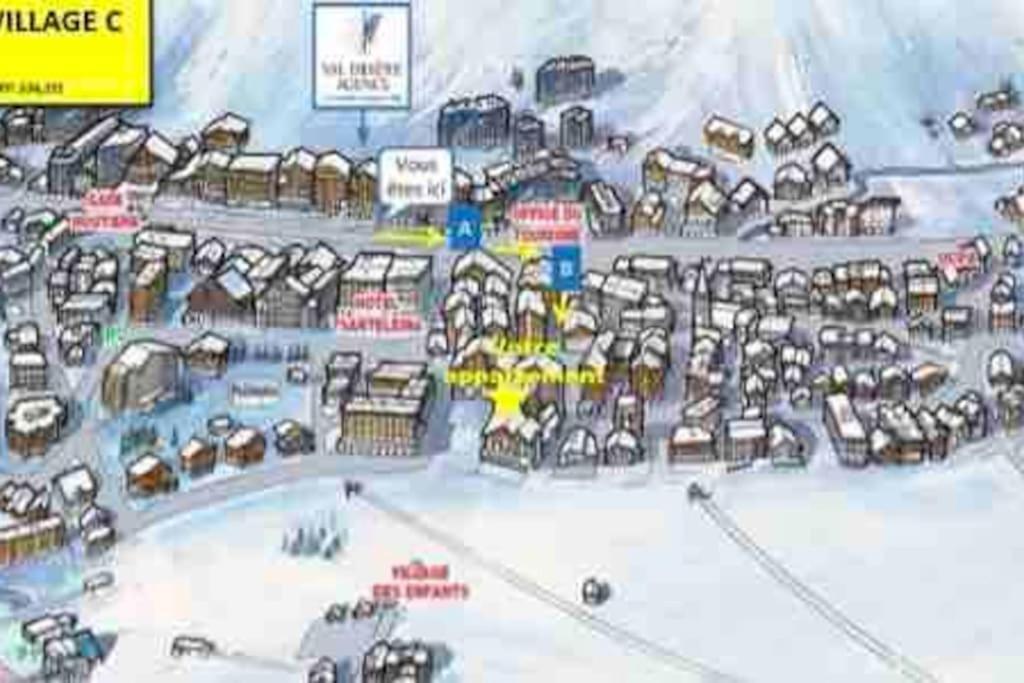 Central 3 Bedroom Chalet With Balcony Val-dʼIsère エクステリア 写真