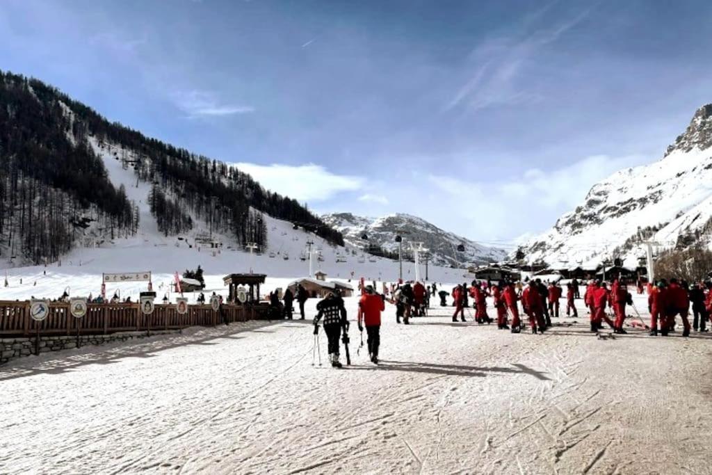 Central 3 Bedroom Chalet With Balcony Val-dʼIsère エクステリア 写真